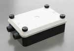 junction box with screw closure